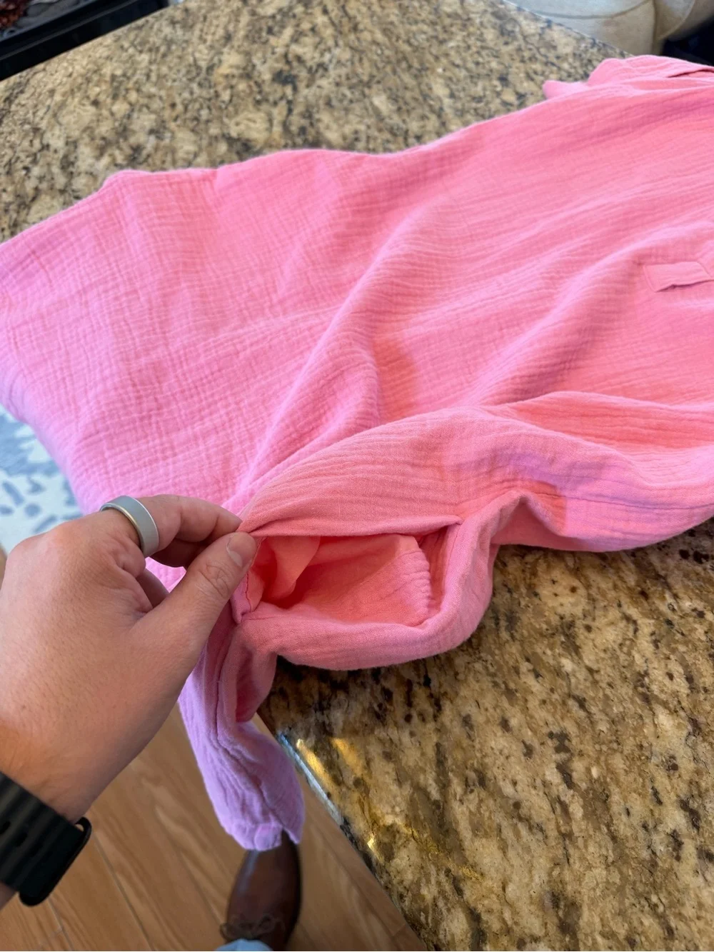 J. Crew Women’s Pink Polo Dress with Pockets